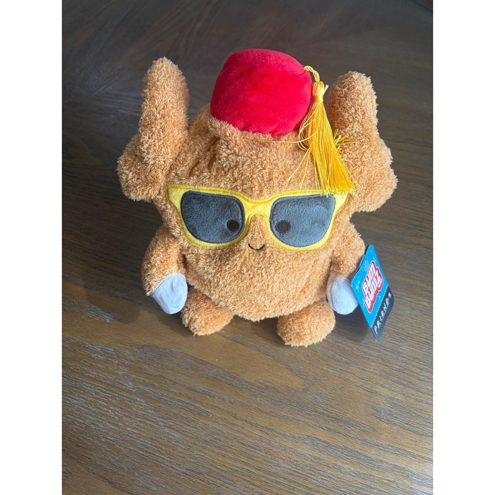 BumBumz Friends Monica's Turkey Plush 7.5 Inch Beanbag Toy New With Tags